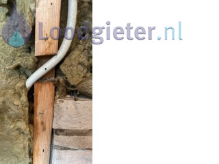 Loodgieter Leiding doorboord Doorboorde waterleiding