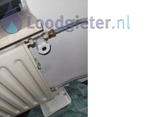 Loodgieter Lekkende radiatorkraan Radiatorknop lekt