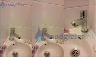 Loodgieter Installatie kraan Nieuwe kraan wasbakje toilet plaatsen